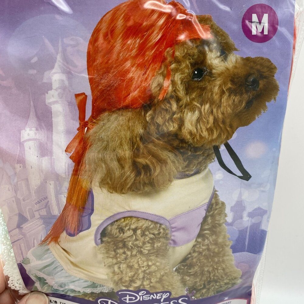 Disney Princess Ariel pet dog Halloween Costume Size M XL‎ NEW Little Mermaid
